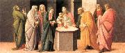 BARTOLOMEO DI GIOVANNI Predella: Presentation at the Temple  dd painting